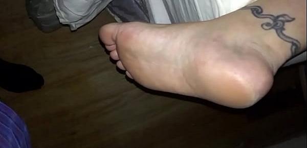  Cum on sleepy sole